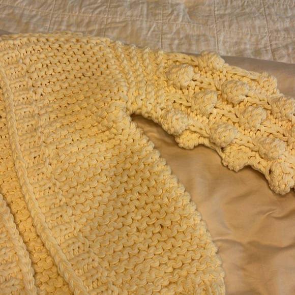 NWT Saachi Knit Cardigan with Bauble Sleeves - Picture 8 of 9